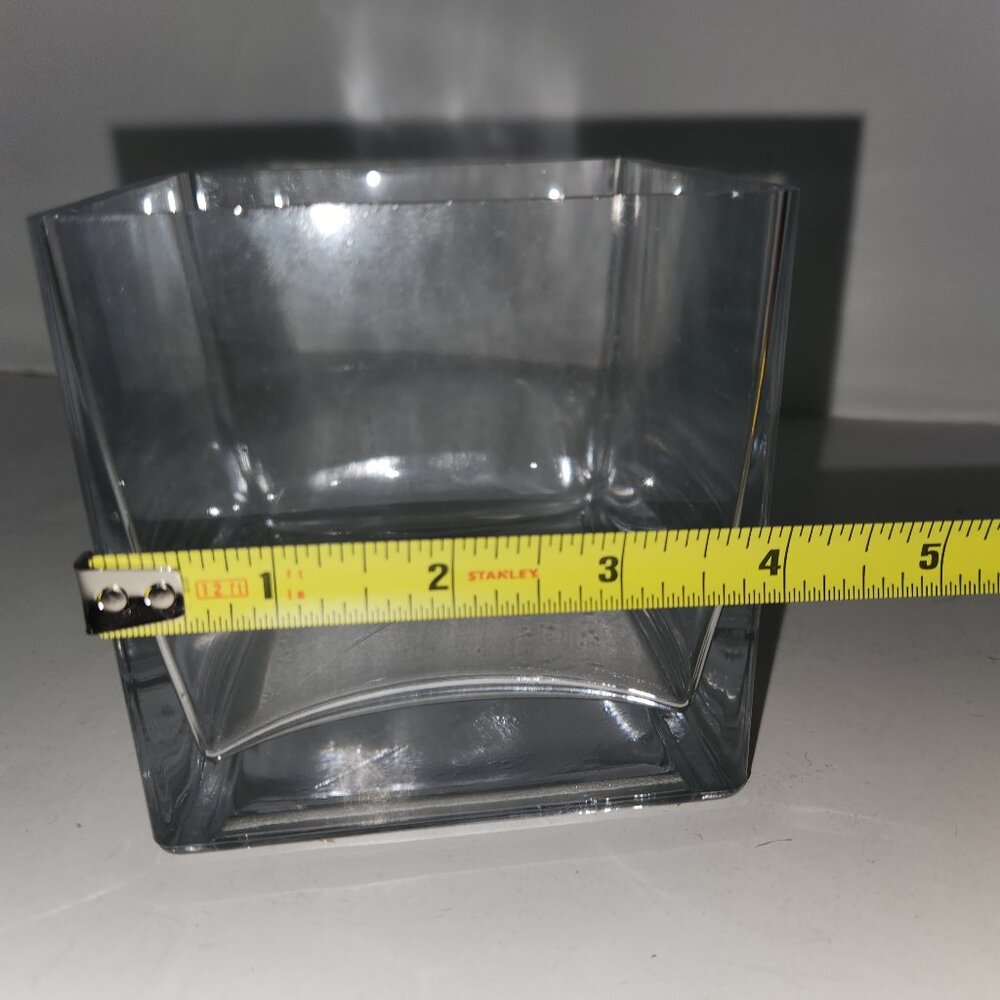 Glass Vase Square - Picture 6 of 9